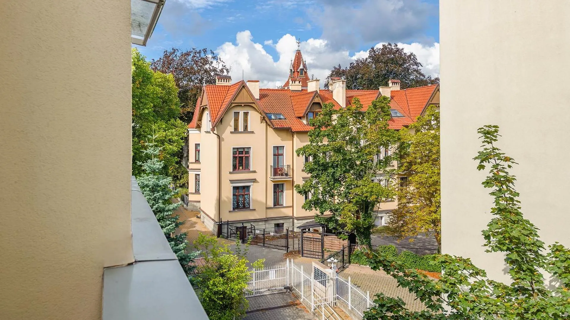 公寓 White Harmony Apartament - 2 Tarasy, Bezplatny Parking 索波特
